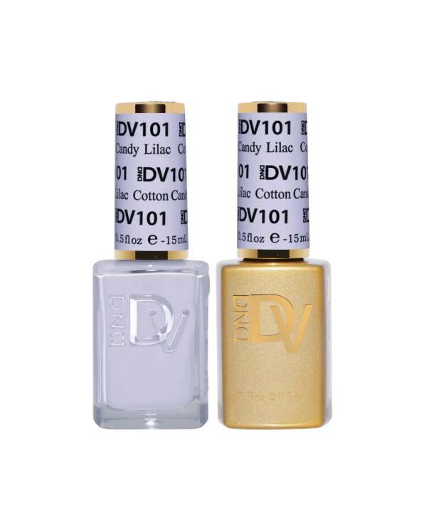 DND Diva Gel Duo – Cotton Candy Lilac #101