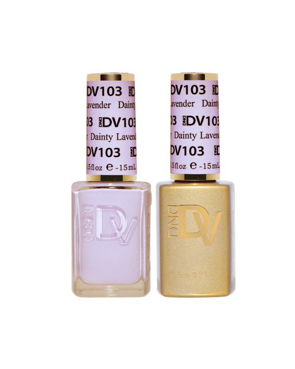 DND Diva Gel Duo – Dainty Lavender #103
