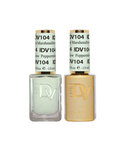 DND Diva Gel Duo – Peppermint Marshmallow #104