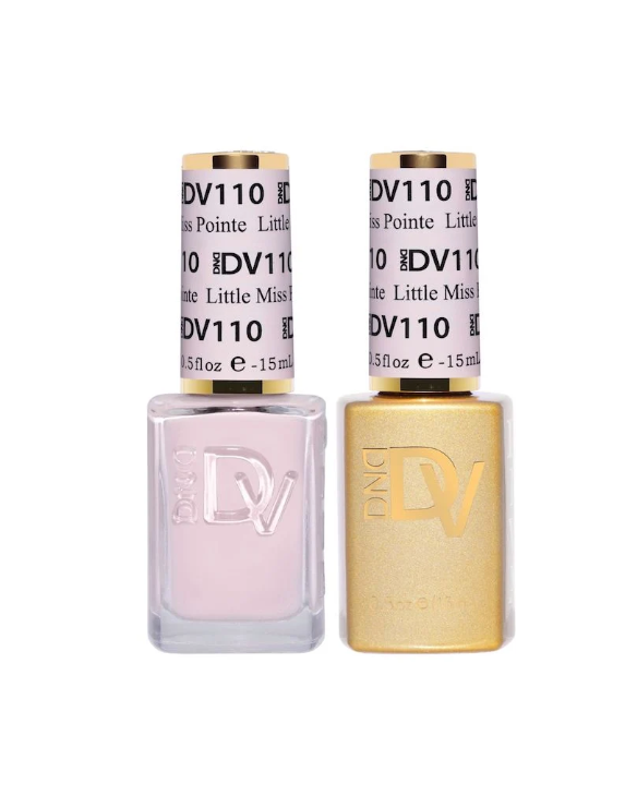 DND Diva Gel Duo – Little Miss Pointe #110