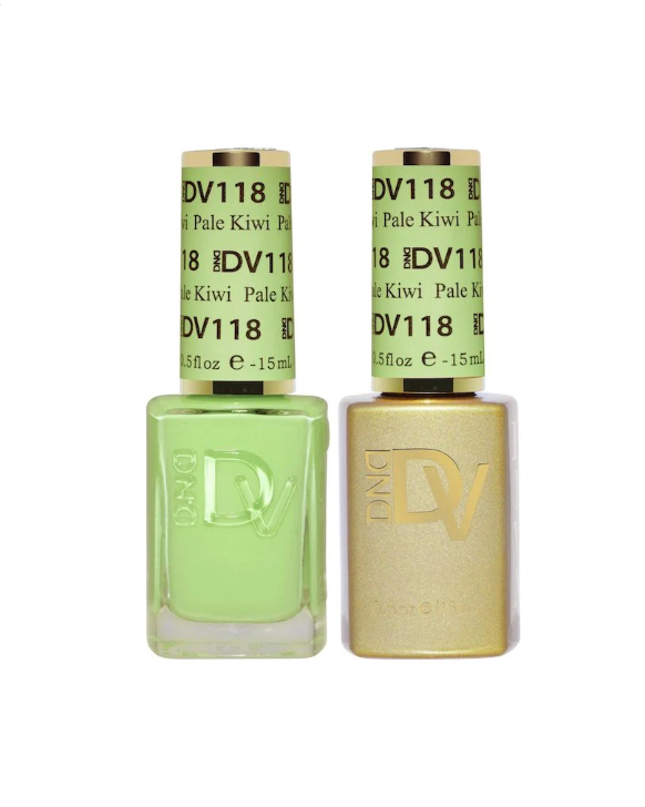 DND Diva Gel Duo – Pale Kiwi #118