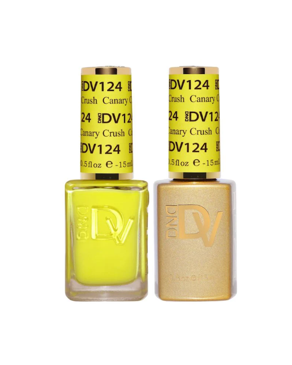 DND Diva Gel Duo – Canary Crush #124