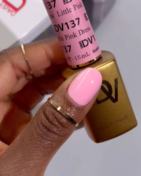 DND Diva Gel Duo – Little Pink Dress #137