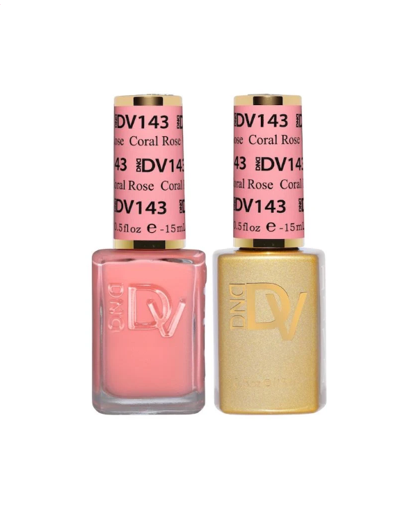 DND Diva Gel Duo – Coral Rose #143