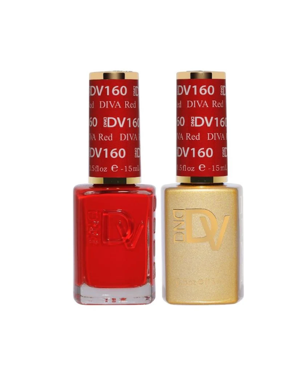 DND Diva Gel Duo – DIVA Red #160