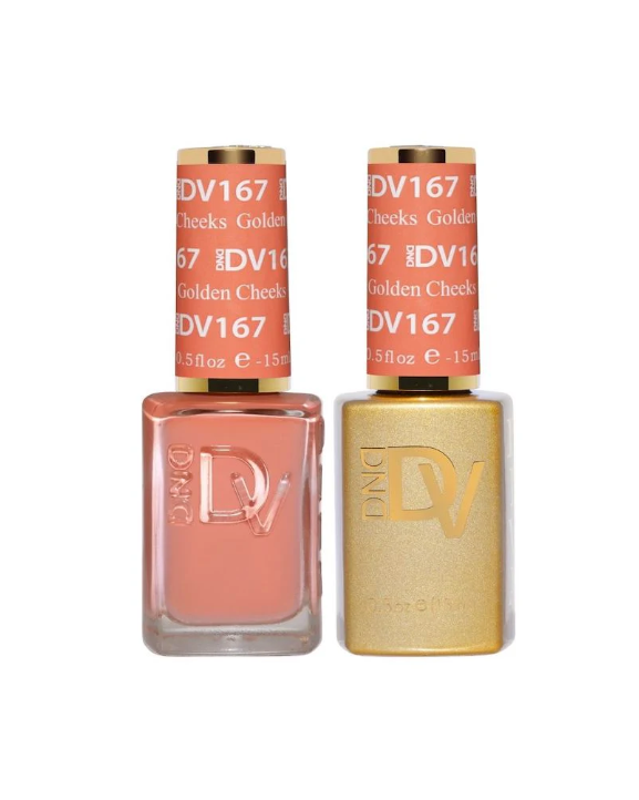 DND Diva Gel Duo – Golden Cheeks #167