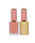 DND Diva Gel Duo – Tangy Apricot #168