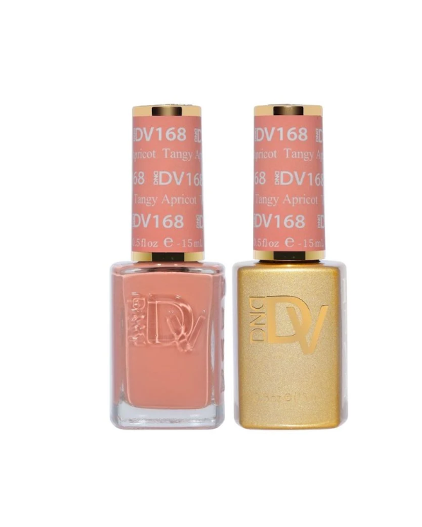 DND Diva Gel Duo – Tangy Apricot #168