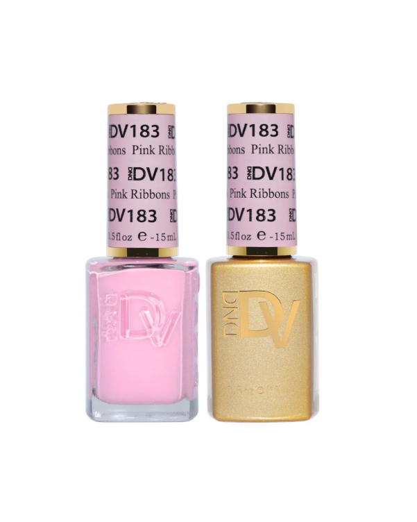DND Diva Gel Duo – Pink Ribbons #183