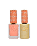 DND Diva Gel Duo – Peach Mimosa #186