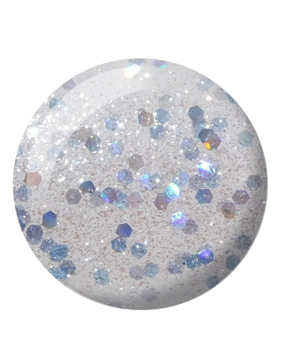 DND Diva Gel Duo- Holo, Hi? #004