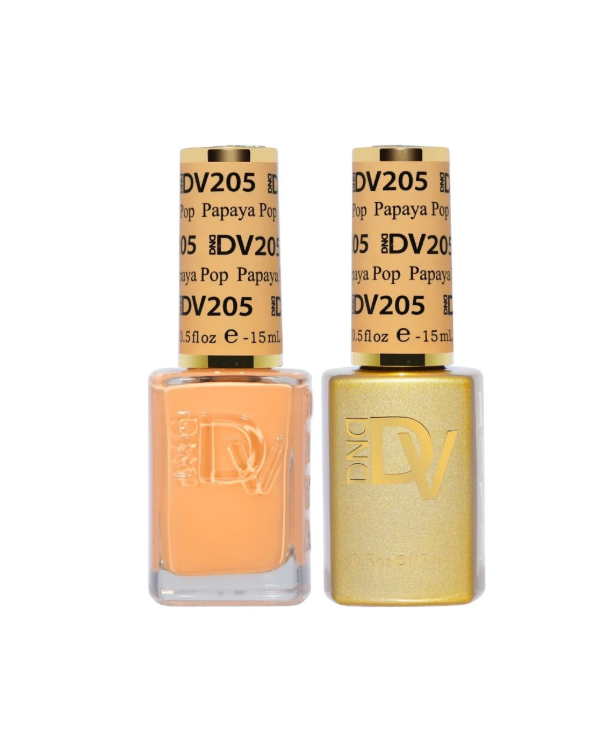 DND Diva Gel Duo – Papaya Pop #205