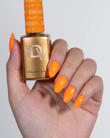 DND Diva Gel Duo – Sunset Creamsicle #207