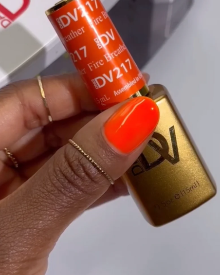 DND Diva Gel Duo – Fire Breather #217