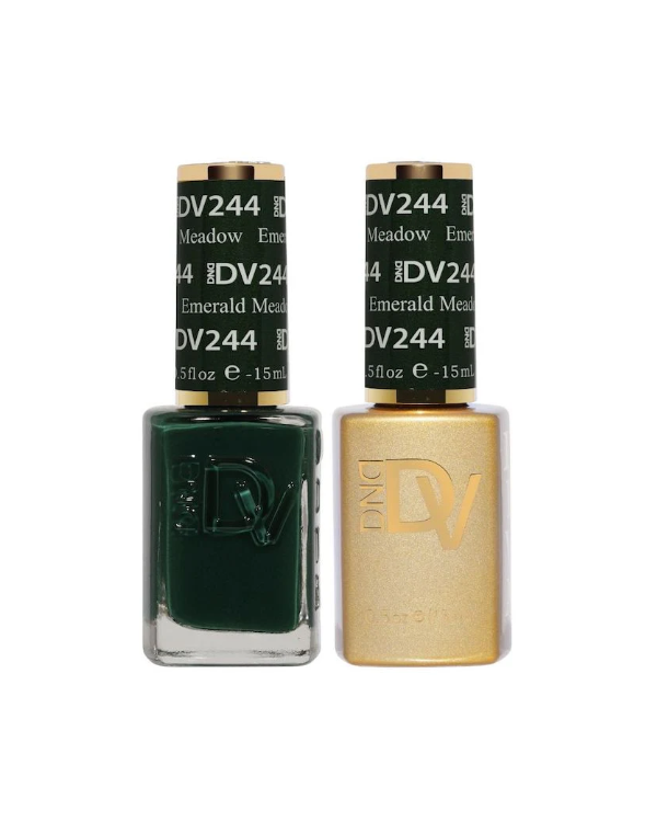 DND Diva Gel Duo – Emerald Meadow #244