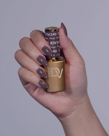 DND Diva Gel Duo – Deep Taupe #240