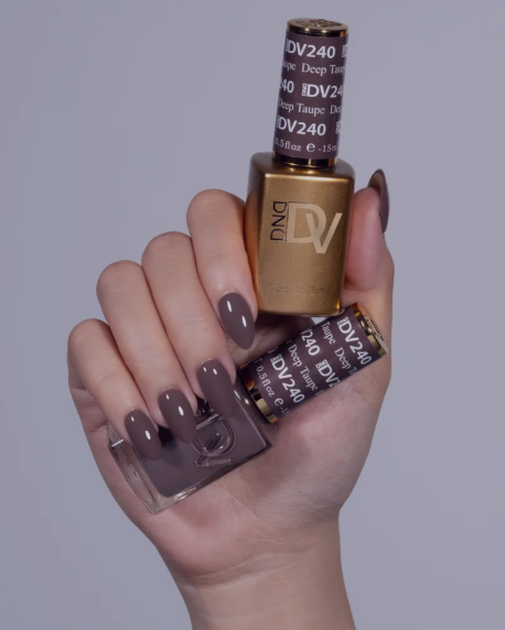 DND Diva Gel Duo – Deep Taupe #240