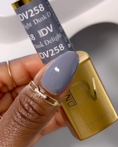 DND Diva Gel Duo – Dewdrop Gray #257