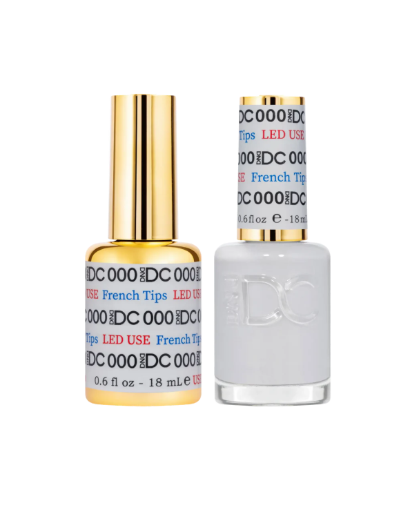 DND DC Gel Duo – French Tips #000