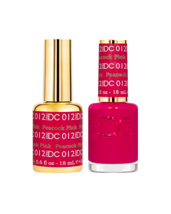 DND DC Gel Duo – Peacock Pink #012