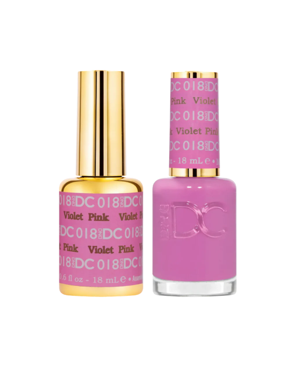 DND DC Gel Duo – Violet Pink #018