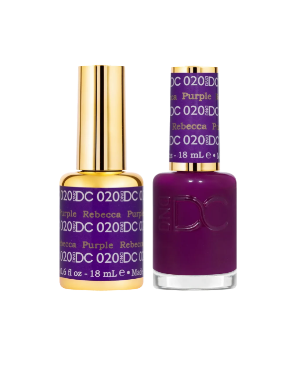 DND DC Gel Duo – Rebecca Purple #020