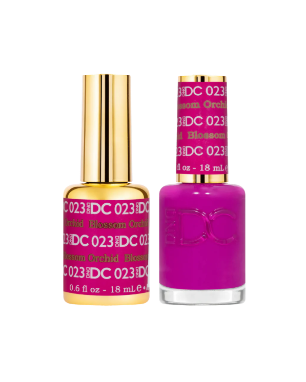 DND DC Gel Duo – Blossom Orchid #023