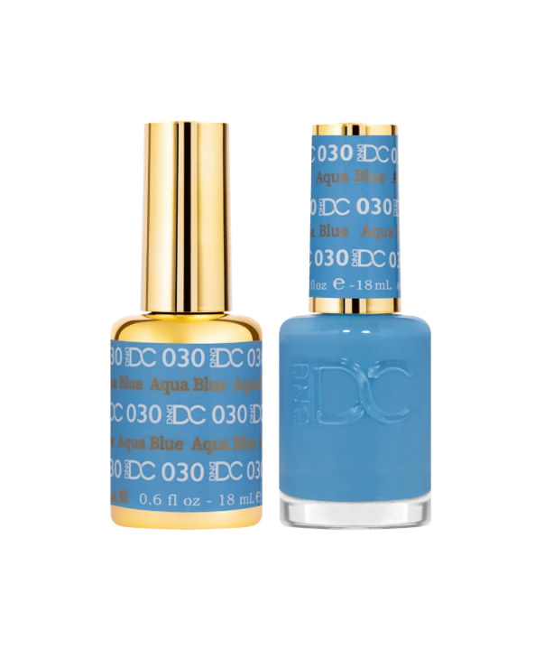 DND DC Gel Duo – Aqua Blue #030