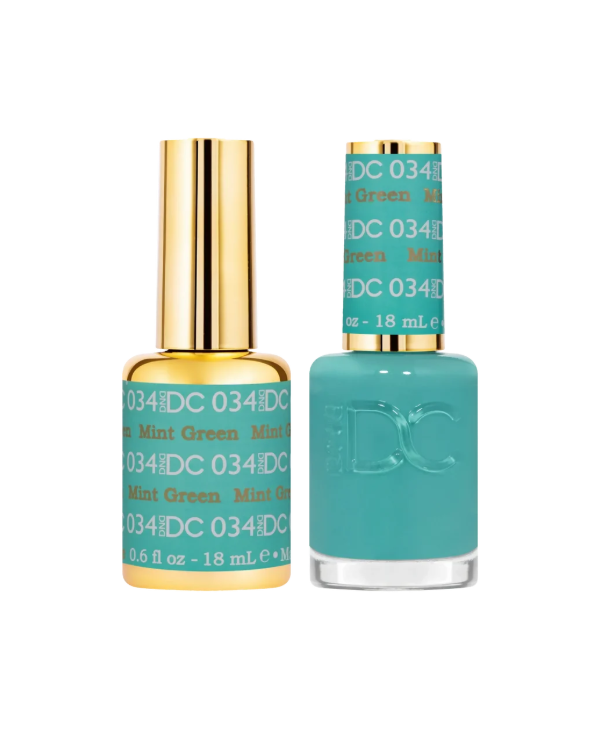 DND DC Gel Duo – Mint Green #034