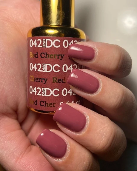 DND DC Gel Duo – Red Cherry #042