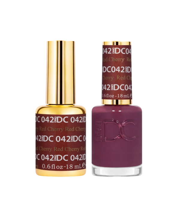 DND DC Gel Duo – Red Cherry #042