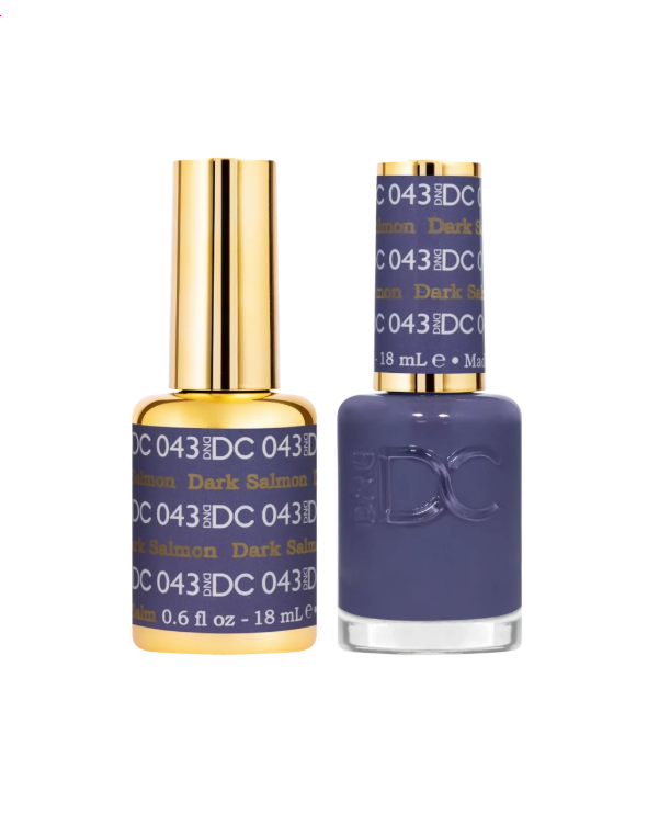 DND DC Gel Duo – Dark Salmon #043