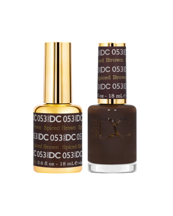 DND DC Gel Duo – Spiced Brown #053