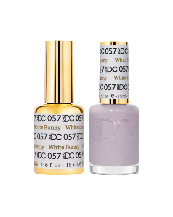 DND DC Gel Duo – White Bunny #057