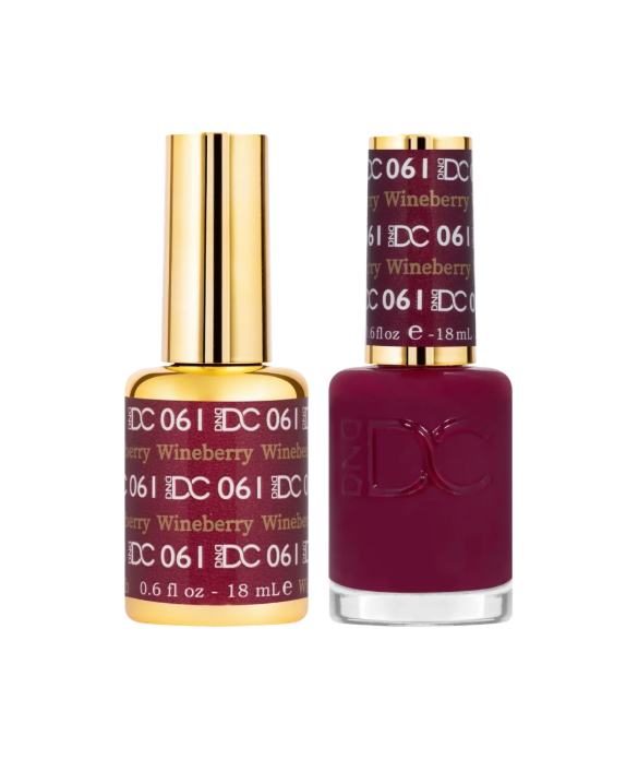 DND DC Gel Duo – Wineberry #061