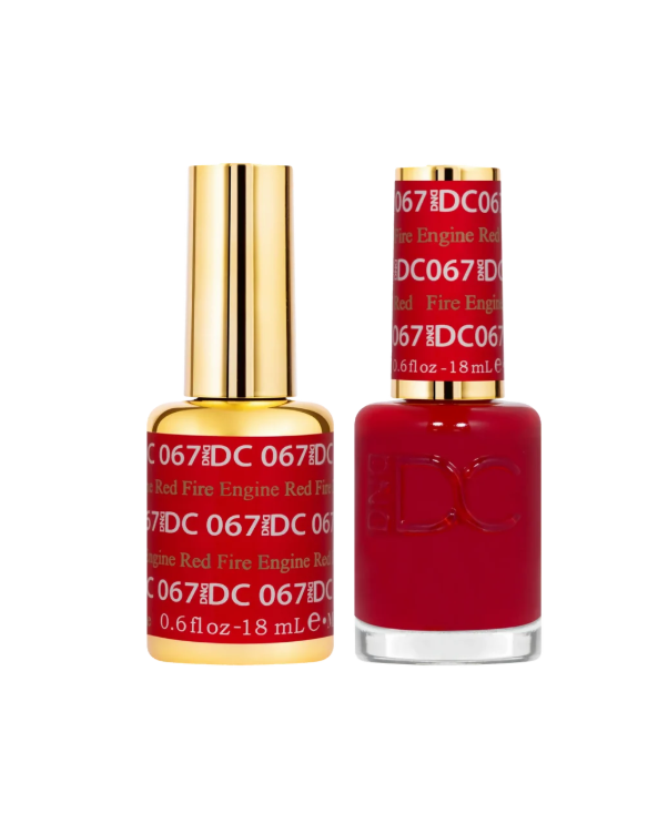 DND DC Gel Duo – Fire Engine Red #067