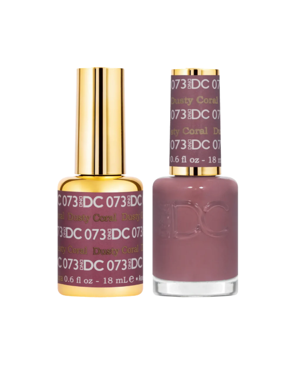 DND DC Gel Duo – Dusty Coral #073