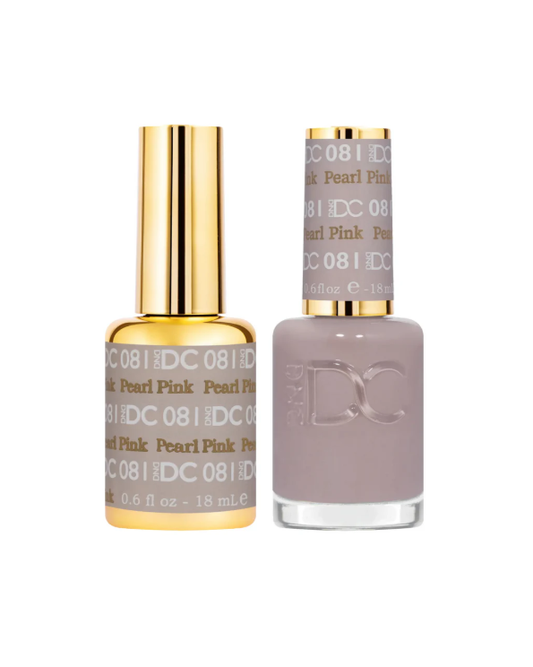 DND DC Gel Duo – Pearl Pink #081