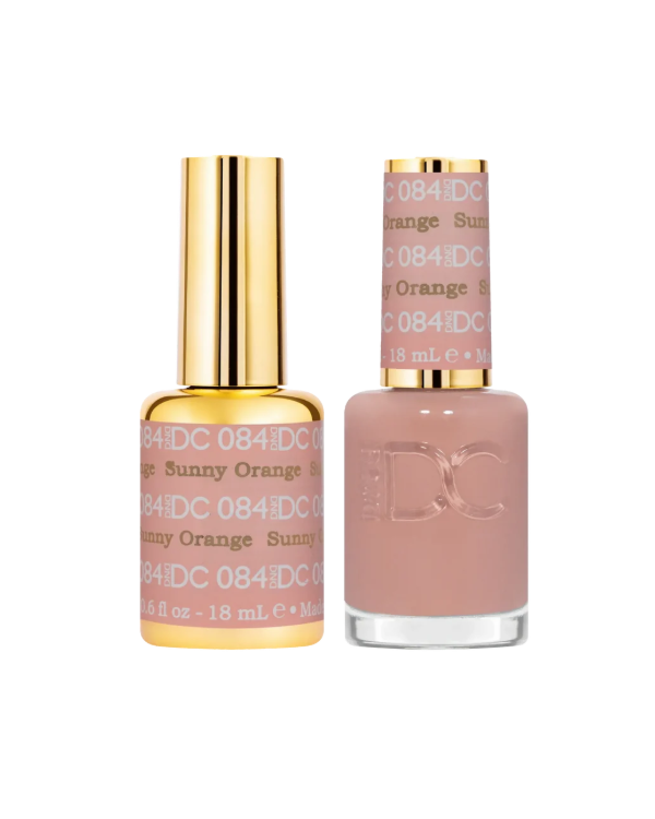 DND DC Gel Duo – Sunny Orange #084