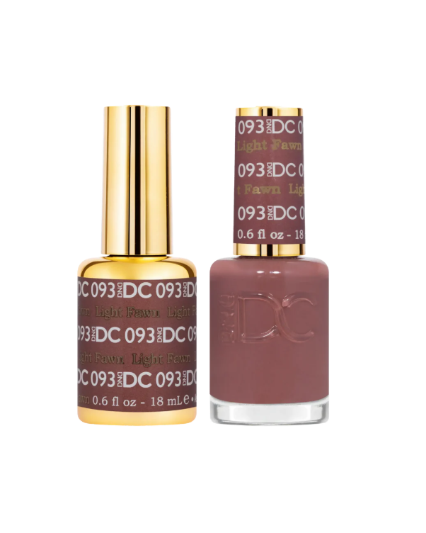 DND DC Gel Duo – Light Fawn #093