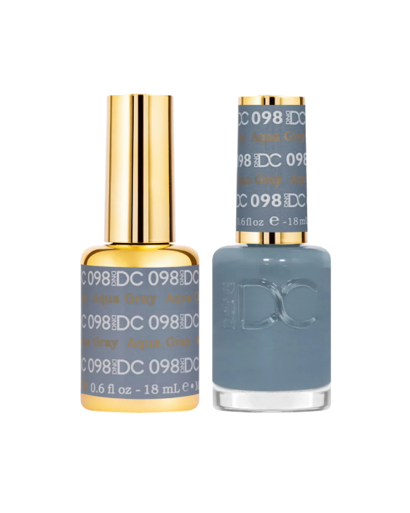 DND DC Gel Duo – Aqua Gray #098
