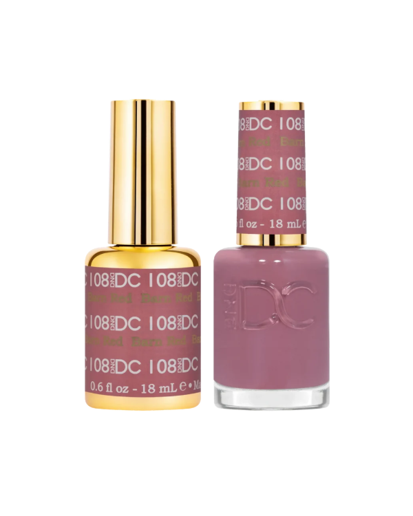 DND DC Gel Duo – Barn Red #108