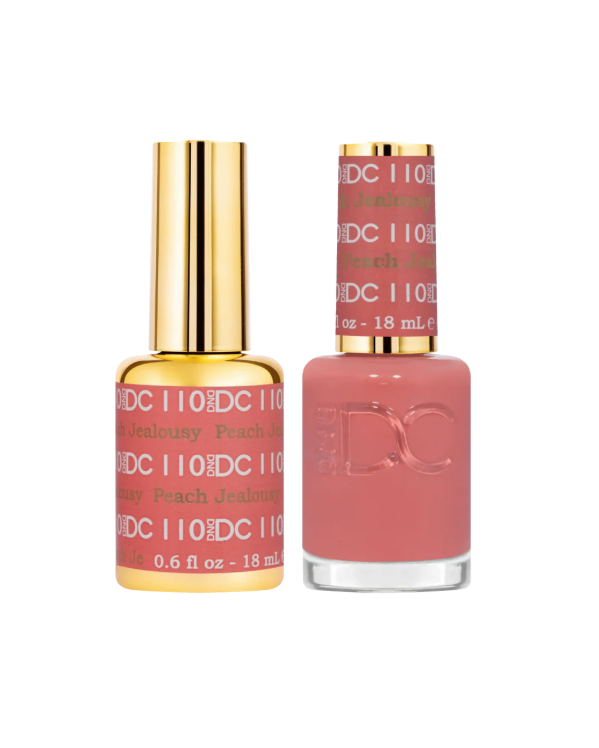 DND DC Gel Duo – Peach Jealousy #110