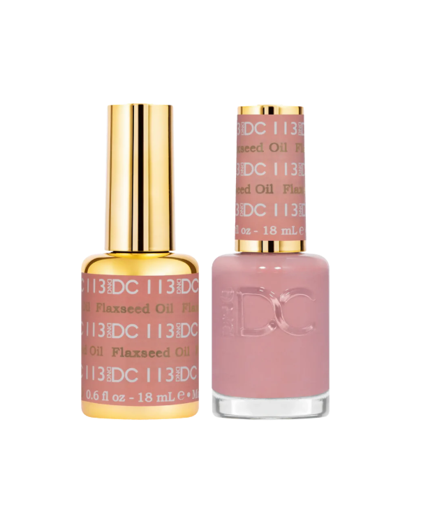 DND DC Gel Duo – Flaxseed Oil #113