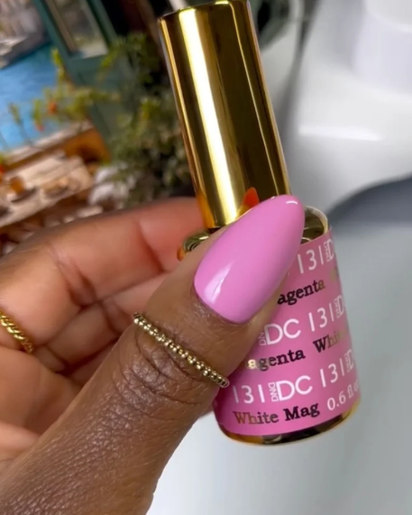 DND DC Gel Duo – White Magenta #131