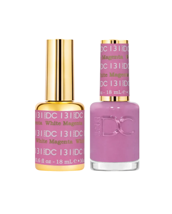 DND DC Gel Duo – White Magenta #131