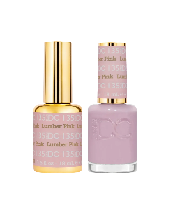 DND DC Gel Duo – Lumber Pink #135