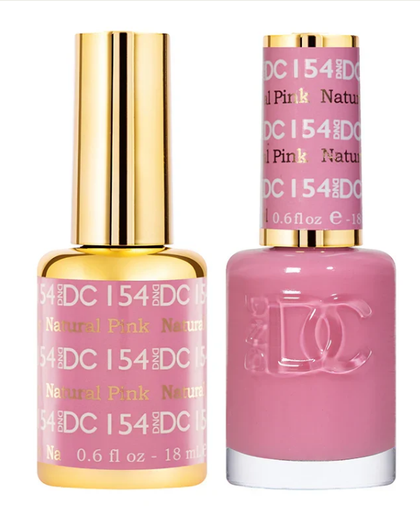 DND DC Gel Duo – Natural Pink #154