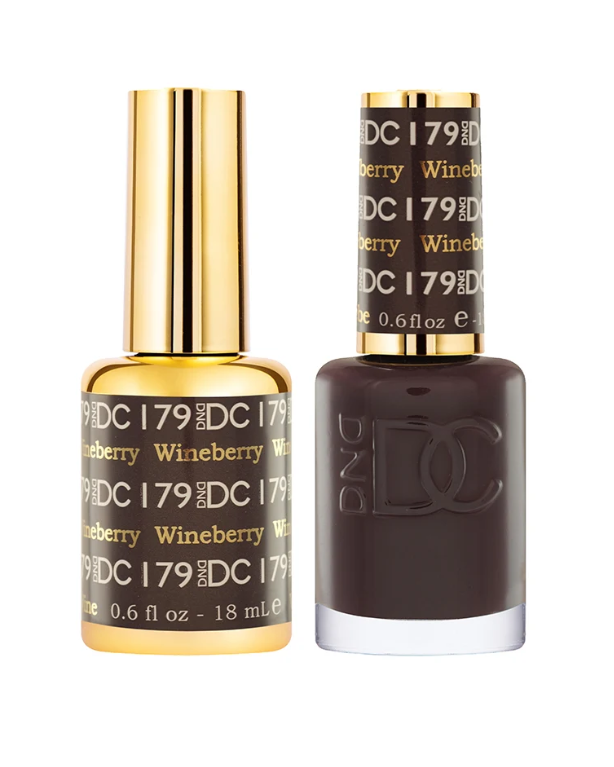 DND DC Gel Duo – Wineberry #179