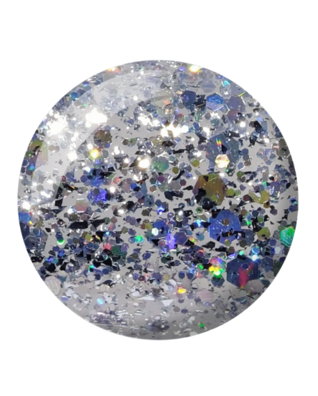DND Diva Gel Duo – Chunky Holo #025